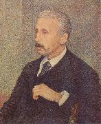 Theo Van Rysselberghe Portrait of Auguste Descamps oil